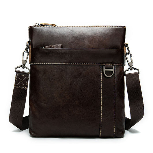Bolsa Mensajera de Cuero para Hombre - Estilo Casual y Negocios - Image 8