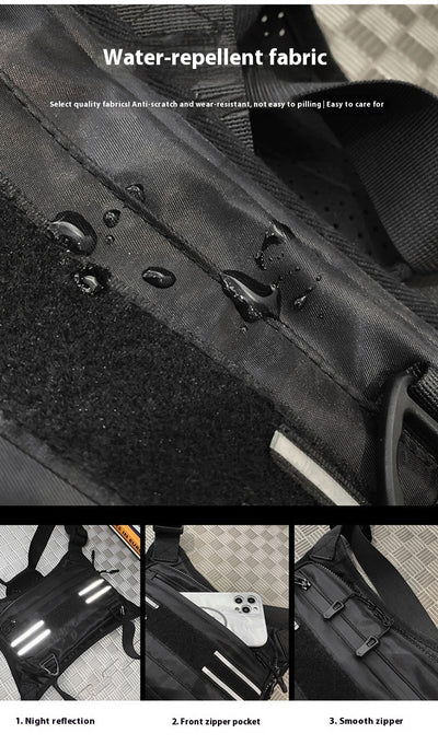 Bolsa Táctica Reflectante con Estilo Mecánico para Herramientas - Image 9