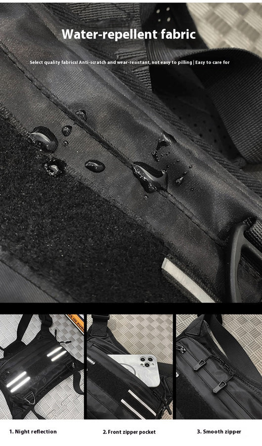 Bolsa Táctica Reflectante con Estilo Mecánico para Herramientas - Image 9