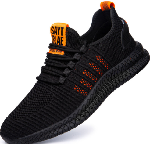 Zapatos Tejidos Voladores para Hombre - Comodidad Otoñal