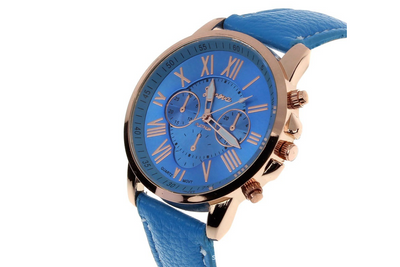 Reloj de Correa Geneva de Tres Ojos - Diseño Doble Cara - Image 3