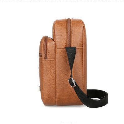 Bolsa Mensajero Vertical Casual para Hombre - Diseño Simple y Funcional - Image 4