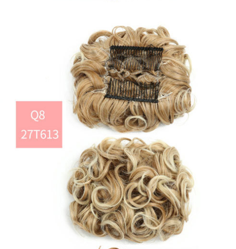 Moño Postizo de Fibra Sintética Resistente al Calor - Cabello de Seda Artificial - Image 18