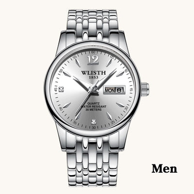 Reloj de Moda para Mujer Oro Rosa - Acero Inoxidable WLISTH con Calendario - Image 11