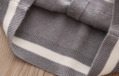 Conjunto de Dos Piezas: Cardigan Bordado de Manga Larga y Falda Plisada - Image 17