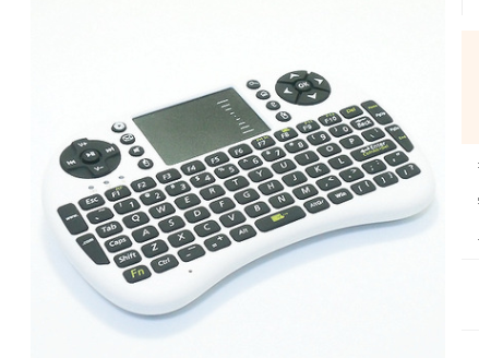 Teclado Inalámbrico QWERTY con Ratón Aéreo Integrado - Image 6