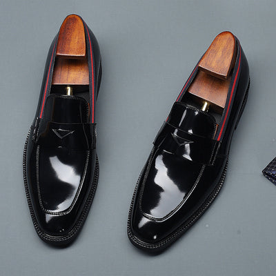 Zapatos Formales de Negocios Británicos con Empalme para Hombre - Image 14