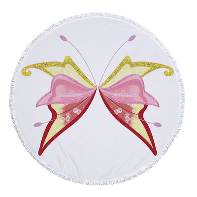 Toalla de Playa Redonda Microfiber con Borlas - Suavidad Premium - Image 27