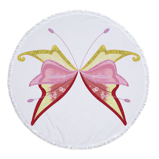 Toalla de Playa Redonda Microfiber con Borlas - Suavidad Premium - Image 27
