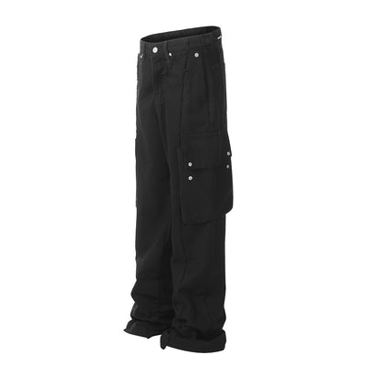 Pantalones Cargo Rectos Hombre Estilo Urbano - Image 7