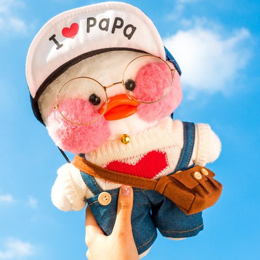 Peluche Pato Lalafanfan Cafe Mimi con Ácido Hialurónico - Image 3