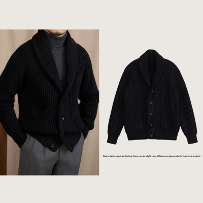 Cardigan Cálido y Elegante para Hombre - Perfecto para el Día a Día - Image 9