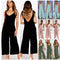 Jumpsuit Ancho de Lino para Dama - Diseño Fresco para Verano