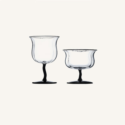 Copa Retro Vintage de Cristal con Diseño Creativo Original - Image 14
