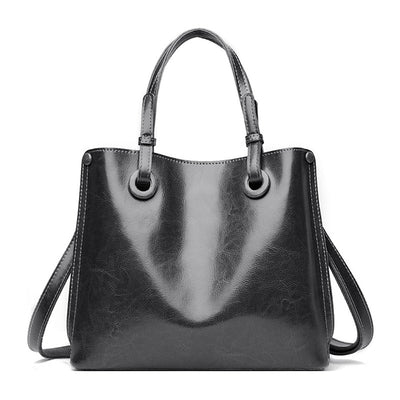 Bolso Coreano de Cuero Suave con Gran Capacidad - Image 12