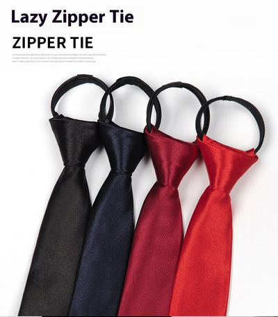 Corbata Elástica Lazy Zip para Hombre - Accesorio Formal Ejecutivo - Image 15