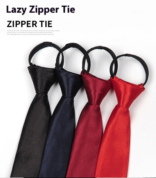 Corbata Elástica Lazy Zip para Hombre - Accesorio Formal Ejecutivo - Image 15