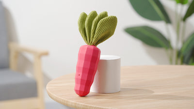 Juguete Masticable para Mascotas Zanahoria Resistente con Sonido - Image 12