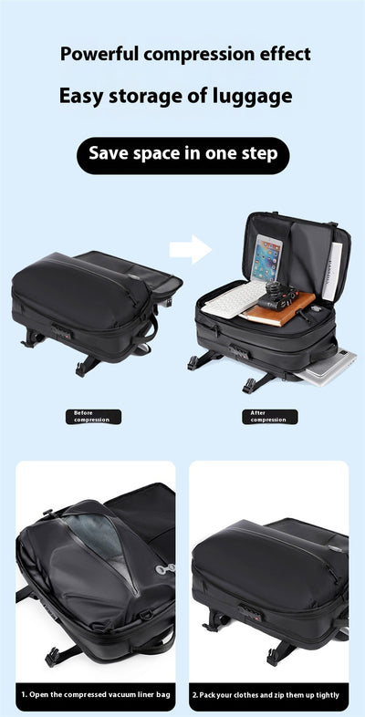 Mochila Ejecutiva de Compresión Inteligente Premium - Image 31