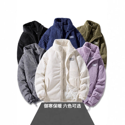 Abrigo de Pana Estilo Americano Invierno Premium - Image 5