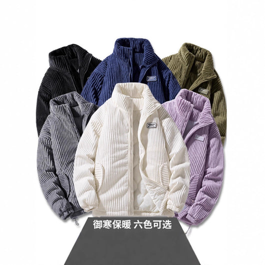 Abrigo de Pana Estilo Americano Invierno Premium - Image 5