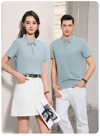 Polo Antibacterial Sensible al Frío con Solapa - Image 21