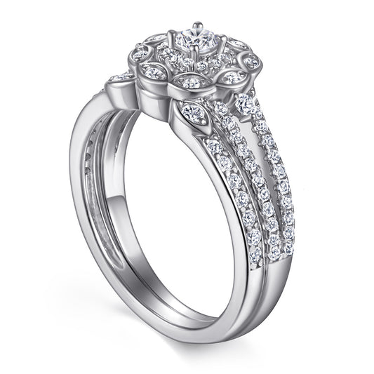 Anillo de Plata Esterlina 925 para Mujer - Diseño Europeo Apilable - Image 2