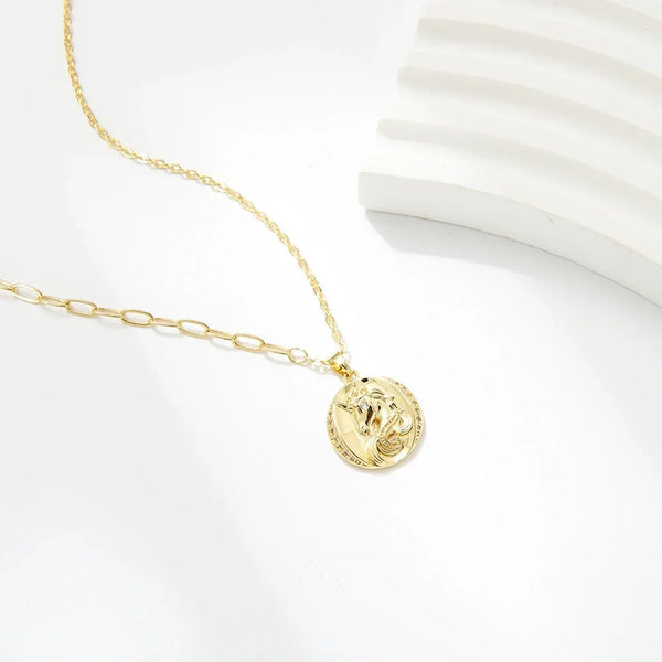 Colar de unicórnio de diamante