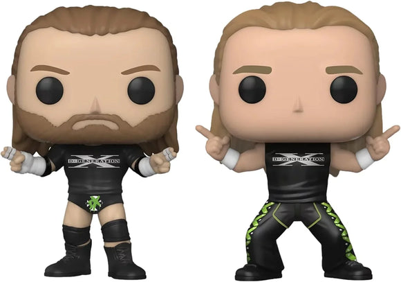 Funko Pop! WWE: D-Generation X - Set de 2 Figuras Vinilo (Exclusiva Walmart)