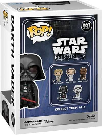 Funko Pop Star Wars – Figura coleccionable Darth Vader, vinilo oficial para fans y coleccionistas de ciencia ficción - Tekeno