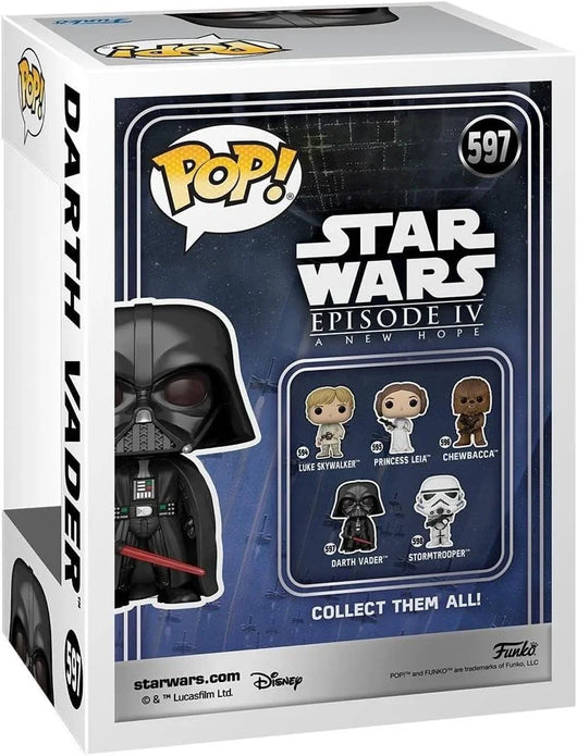 Funko Pop Star Wars – Figura coleccionable Darth Vader, vinilo oficial para fans y coleccionistas de ciencia ficción - Tekeno