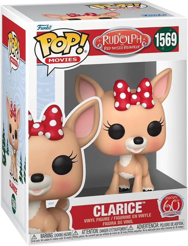 POP Movies: Rudolph – Clarice - Rudolph the Red-Nosed Reindeer - Collectable Vinyl Figure - Gift Idea - Official Merchandise - for Kids & Adults - Movies Fans - Model Figure for Collectors - Tekeno