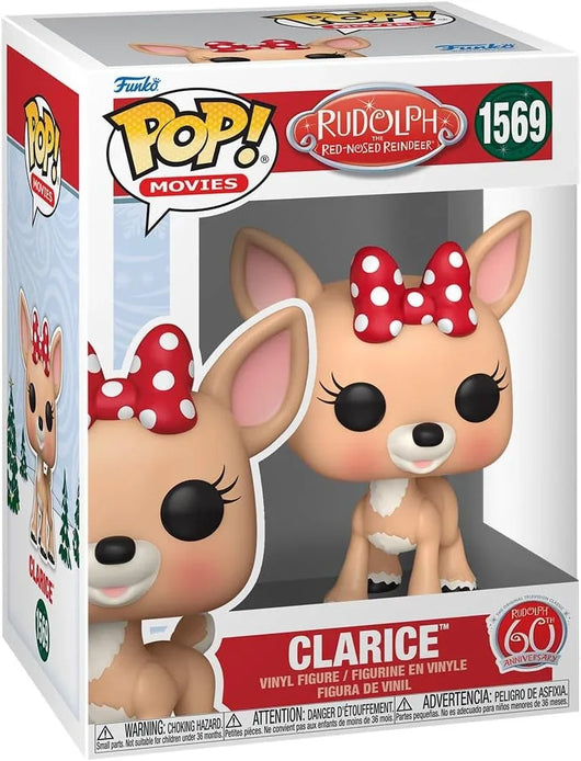 POP Movies: Rudolph – Clarice - Rudolph the Red-Nosed Reindeer - Collectable Vinyl Figure - Gift Idea - Official Merchandise - for Kids & Adults - Movies Fans - Model Figure for Collectors - Tekeno