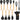 Silicone Cooking Utensils Set for Kitchen, Spoons Spatula Spatulas Accessories, Baking Heat Resistant Cookware De Home, Rubber New Apartment Decor, Plastic Nonstick Turner Tool (Black) - Tekeno