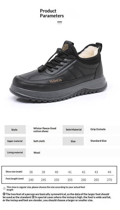Tenis Casuales para Hombre con Forro Polar y Suela Suave - Image 8