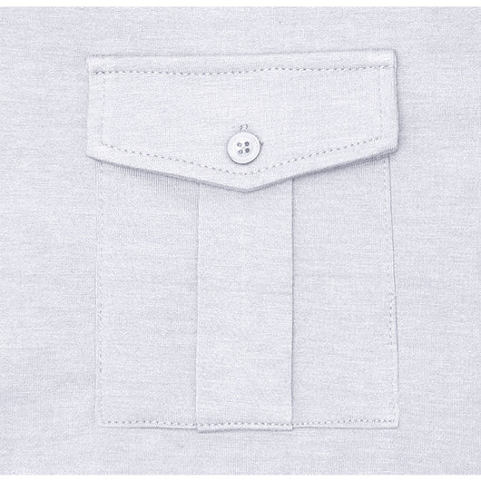 Camisa Clásica de Manga Larga Estilo Europeo para Hombre - Image 25