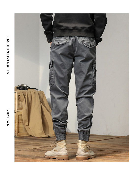 Pantalones Casuales Slim Fit para Hombre con Ajuste en Tobillo - Image 17