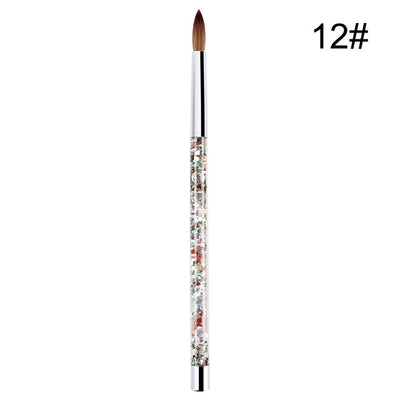 Set de 7 Brochas para Uñas Acrílicas - Nylon Profesional para Manicura - Image 7