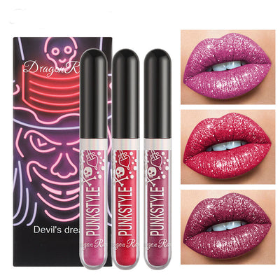 Set de 3 Brillos Labiales Diamante para Halloween - Image 7