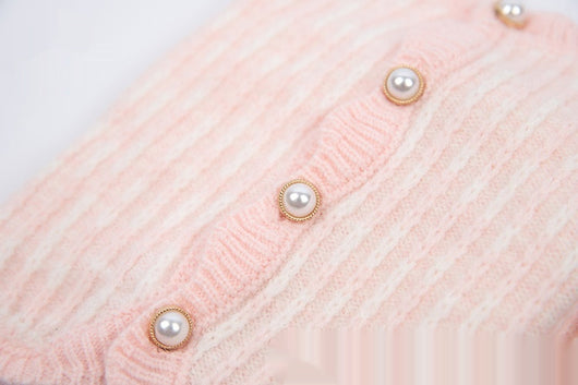 Cardigan Suéter de Perla para Mascotas Otoño e Invierno - Image 11