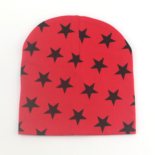 Gorro de Algodón para Bebé con Estrella de Cinco Puntas - Image 3