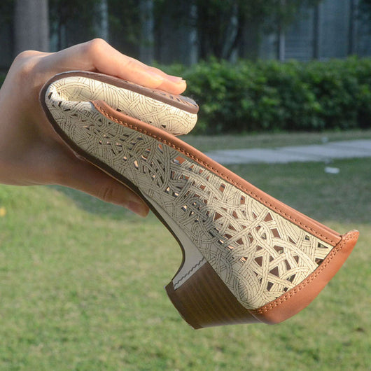Sandalias de Cuero Genuino con Suela Flexible para Mujer - Image 14