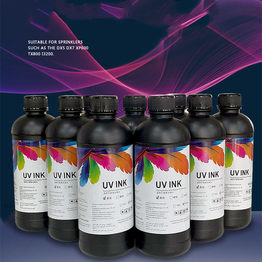 Tinta UV para Impresoras Epson XP600 y TX800 - Generaciones 5ta y 7ma