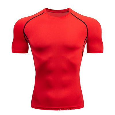 Camiseta de Compresión Deportiva Blanca y Roja para Básquetbol y Fútbol - Image 4