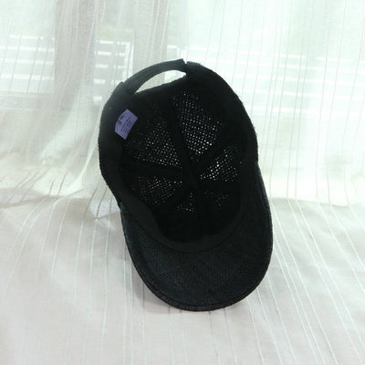 Gorra de Paja Transpirable Unisex con Visera - Mismo Tono para Él y Ella - Image 44