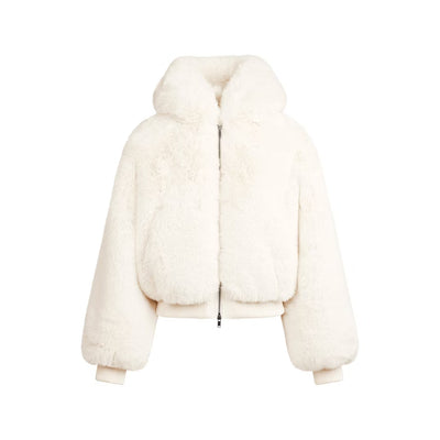 Chaqueta Cálida de Forro Polar con Capucha y Pelo Sintético Ecológico - Image 4