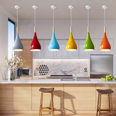 Lámpara de Techo Nórdica de Tres Brazos para Comedor - Diseño Minimalista Moderno - Image 2