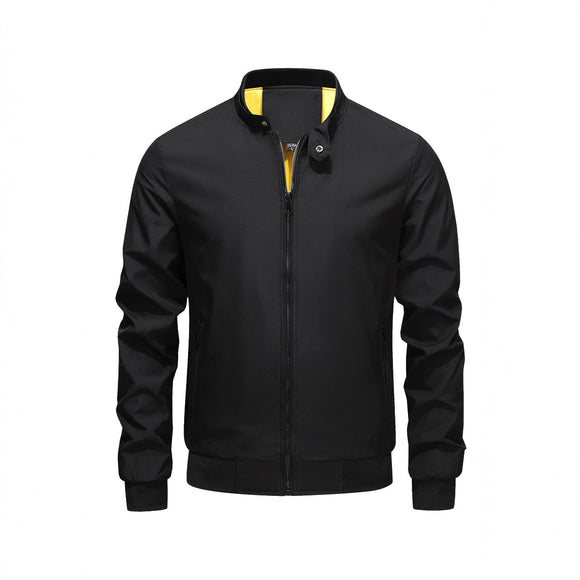 Chaqueta para Hombre Cuello Alto Otoño