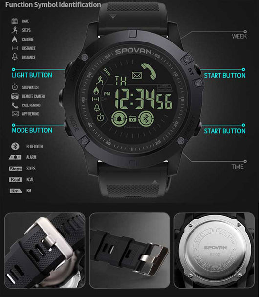 Reloj Inteligente Deportivo Resistente al Agua con Monitor de Actividad - Image 21