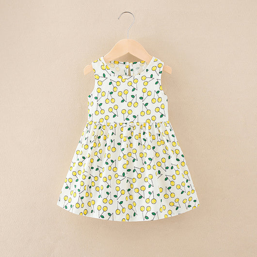 Vestido Falda Línea A para Niñas - Tallas Pequeña y Mediana - Image 12